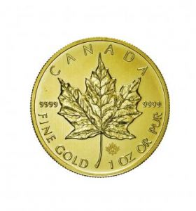 Canada 50 Dollari Maple Leaf 1 Ozt