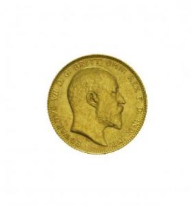 Sterlina Oro Edoardo VII