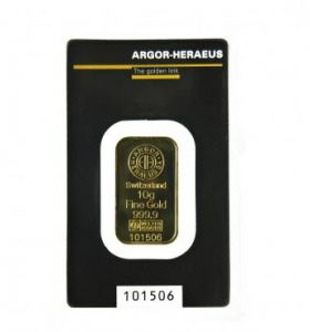 Lingotto Oro 10,0 gr