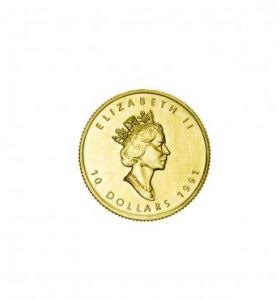 Canada 10 Dollari Maple Leaf ¼ Ozt